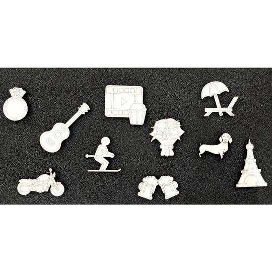 Pack 10 Peças Temáticas (segunda foto)