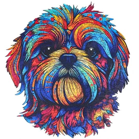 Quebra-Cabeça de Madeira 3D - Shih Tzu (segunda foto)